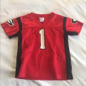 Boys 2T University of Georgia Jersey